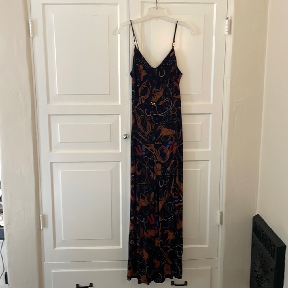 NWOT Anthropologie Maeve Equestrian Wide Leg Jumpsuit